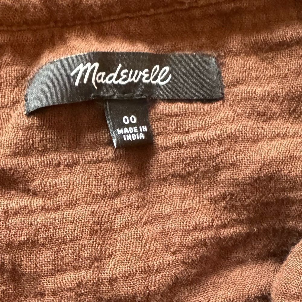 Madewell Brown Utility Jumpsuit - Picture 10 of 10